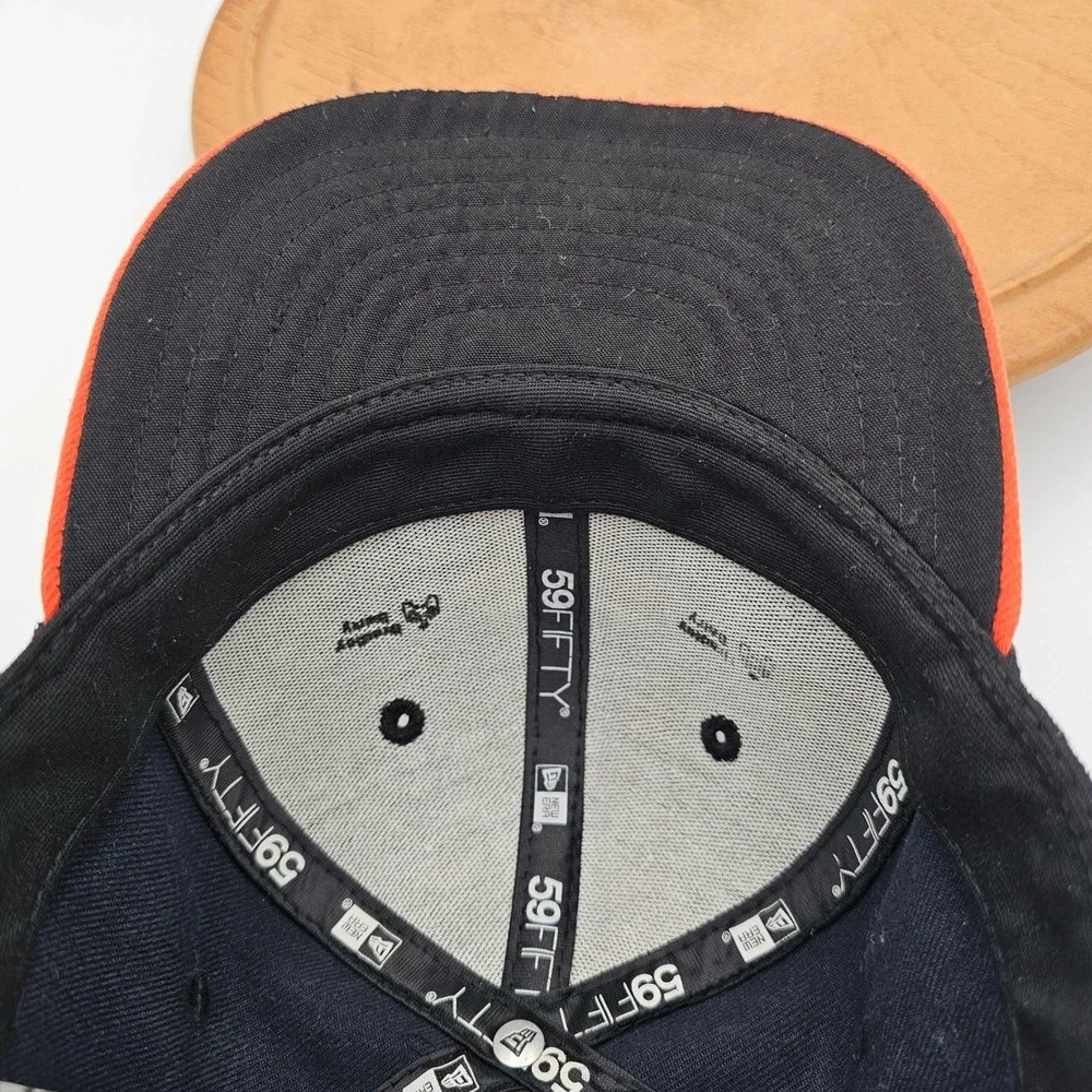 New Era 59FIFTY Houston‎ Astros Official On-Field Fitted Cap Navy Orange